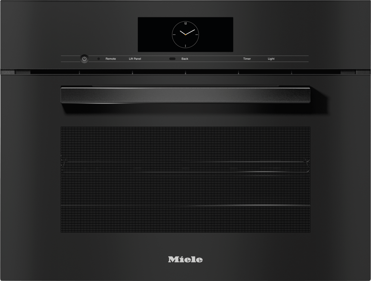 Miele DGC7840AMOBSIDIANBLACK Dgc 7840 Am - 24" Compact Combi-Steam Oven Xl For Steam Cooking, Baking, Roasting With Roast Probe + Menu Cooking.