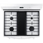 Samsung NX60A6111SW 6.0 Cu. Ft. Smart Freestanding Gas Range With No-Preheat Air Fry & Convection In White