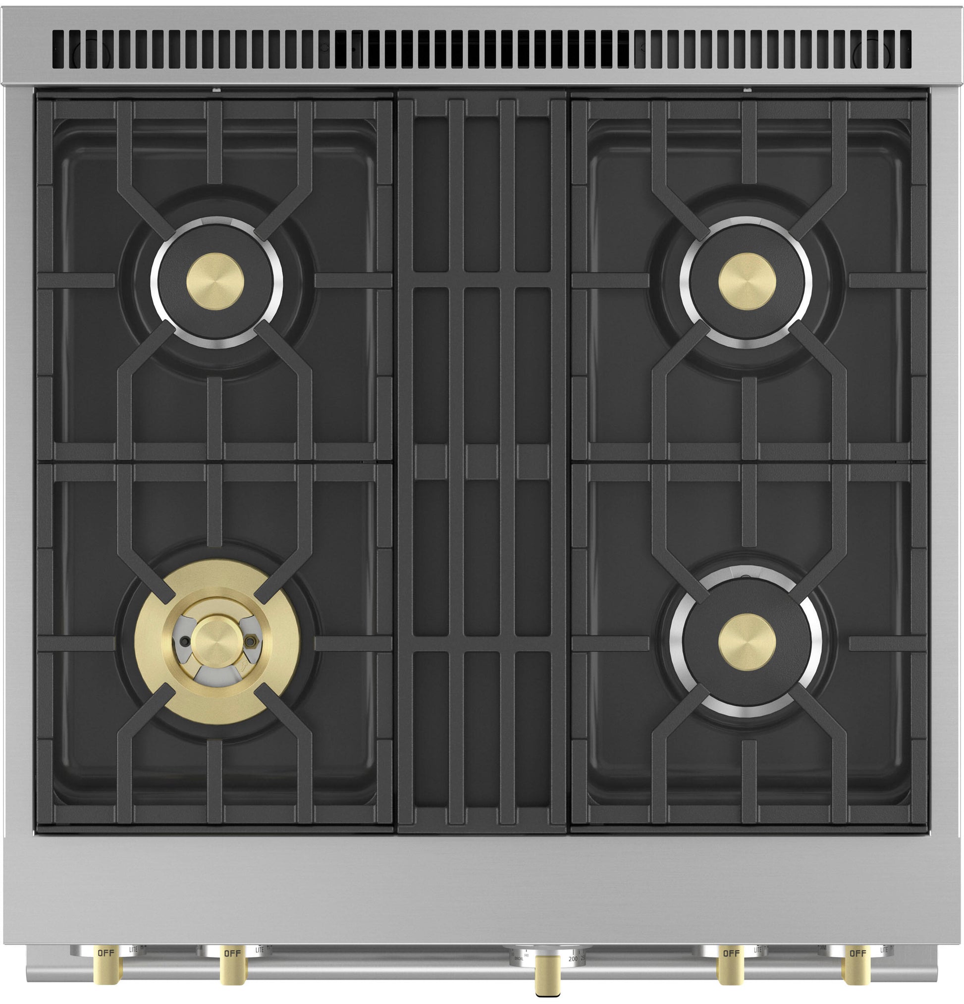 Monogram ZDP304NTSS Monogram 30" Dual-Fuel Professional Range With 4 Burners (Natural Gas)