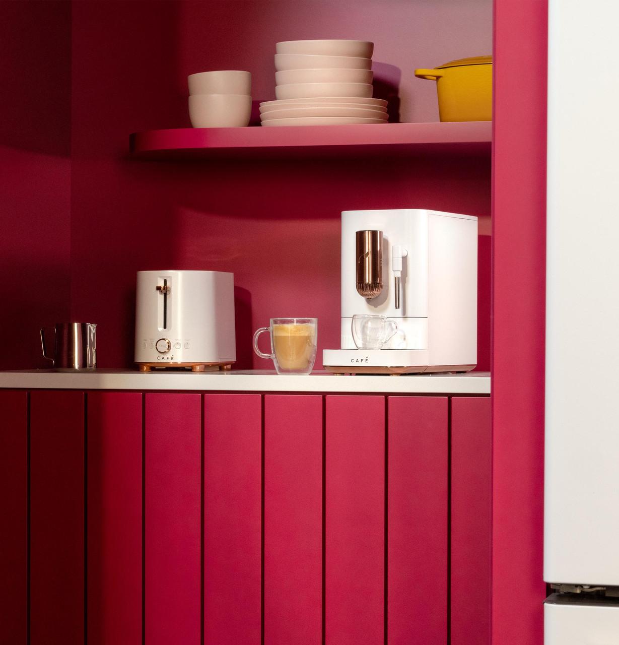 Cafe C7CEBBS4RW3 Café™ Affetto Automatic Espresso Machine + Frother