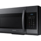 Samsung ME17R7021EG 1.7 Cu. Ft. Over-The-Range Microwave In Black Stainless Steel