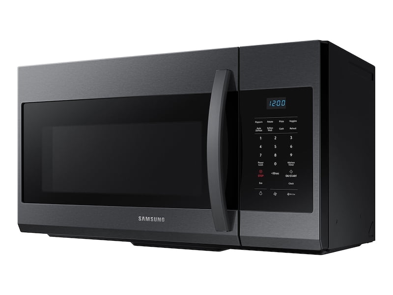 Samsung ME17R7021EG 1.7 Cu. Ft. Over-The-Range Microwave In Black Stainless Steel