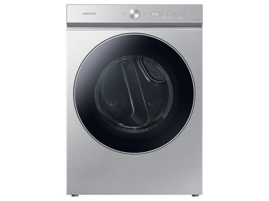Samsung DVG53BB8900T Bespoke 7.6 Cu. Ft. Ultra Capacity Gas Dryer With Ai Optimal Dry And Super Speed Dry In Silver Steel