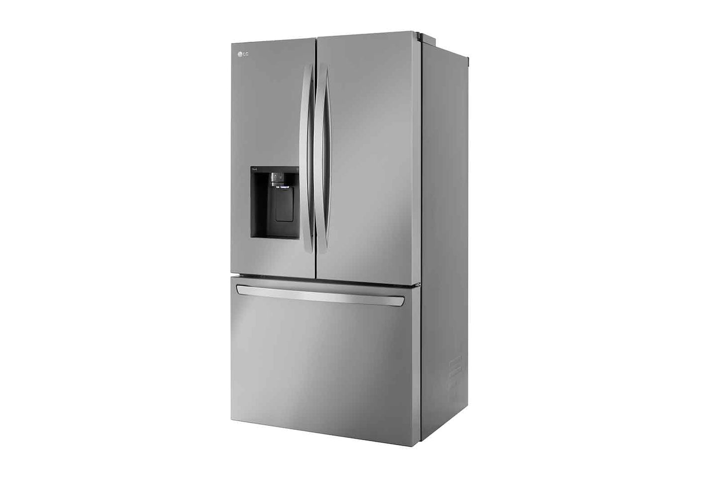 Lg LRFXC2606S 26 Cu. Ft. Smart Counter-Depth Max Refrigerator With Dual Ice Makers