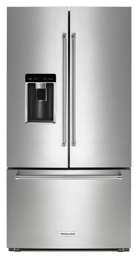 Kitchenaid KRFC604FSS 23.8 Cu. Ft. 36" Counter-Depth French Door Refrigerator - Stainless Steel