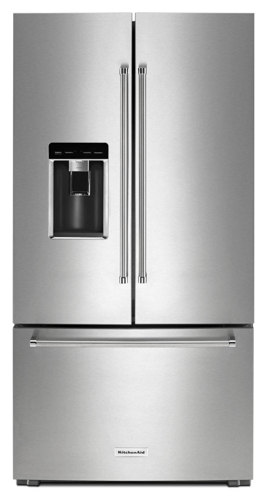 Kitchenaid KRFC604FSS 23.8 Cu. Ft. 36" Counter-Depth French Door Refrigerator - Stainless Steel
