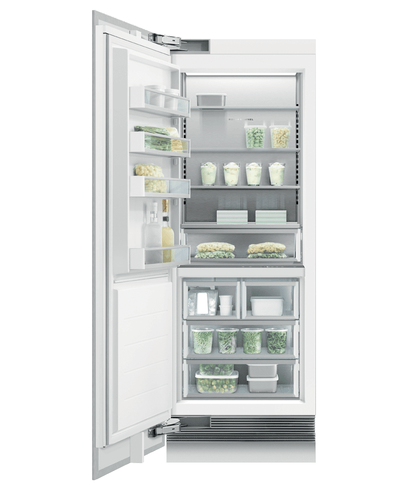 Fisher & Paykel RS3084FLJK1 Integrated Column Freezer, 30", Ice