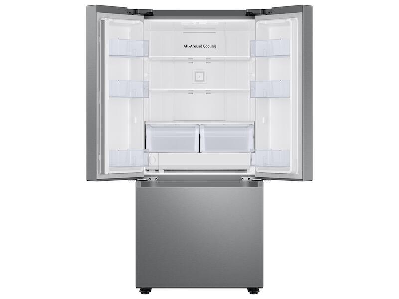 Samsung RF22A4121SR 22 Cu. Ft. Smart 3-Door French Door Refrigerator In Stainless Steel