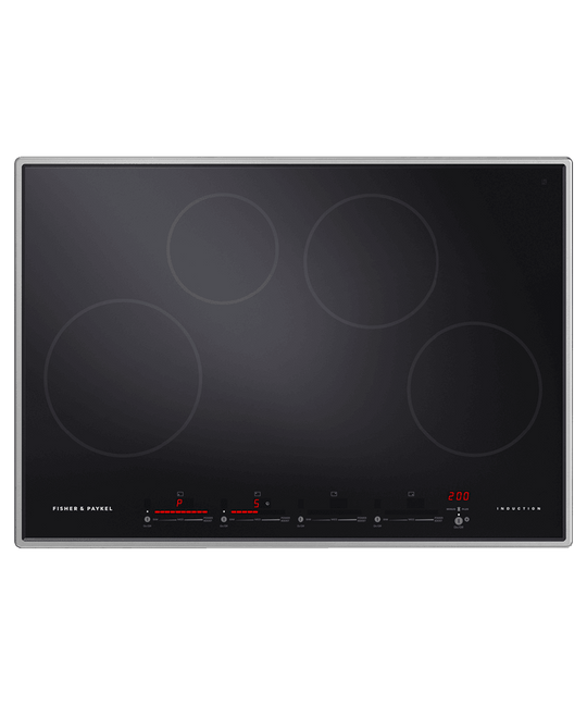 Fisher & Paykel CI304PTX1N Induction Cooktop, 30", 4 Zones