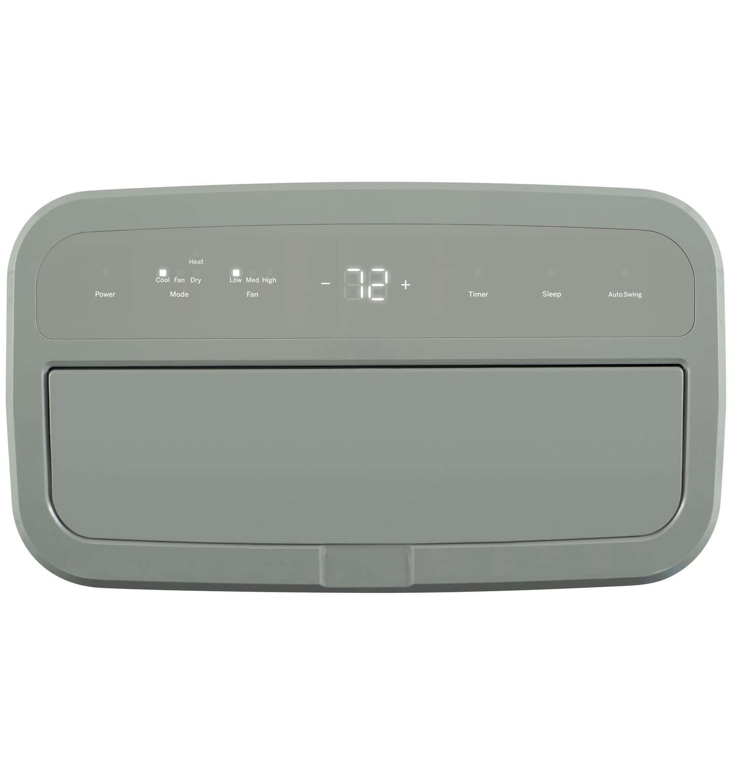 Ge Appliances APSD08JASG Ge® 8,500 Btu Heat/Cool Portable Air Conditioner With Dehumidifier And Remote, Grey