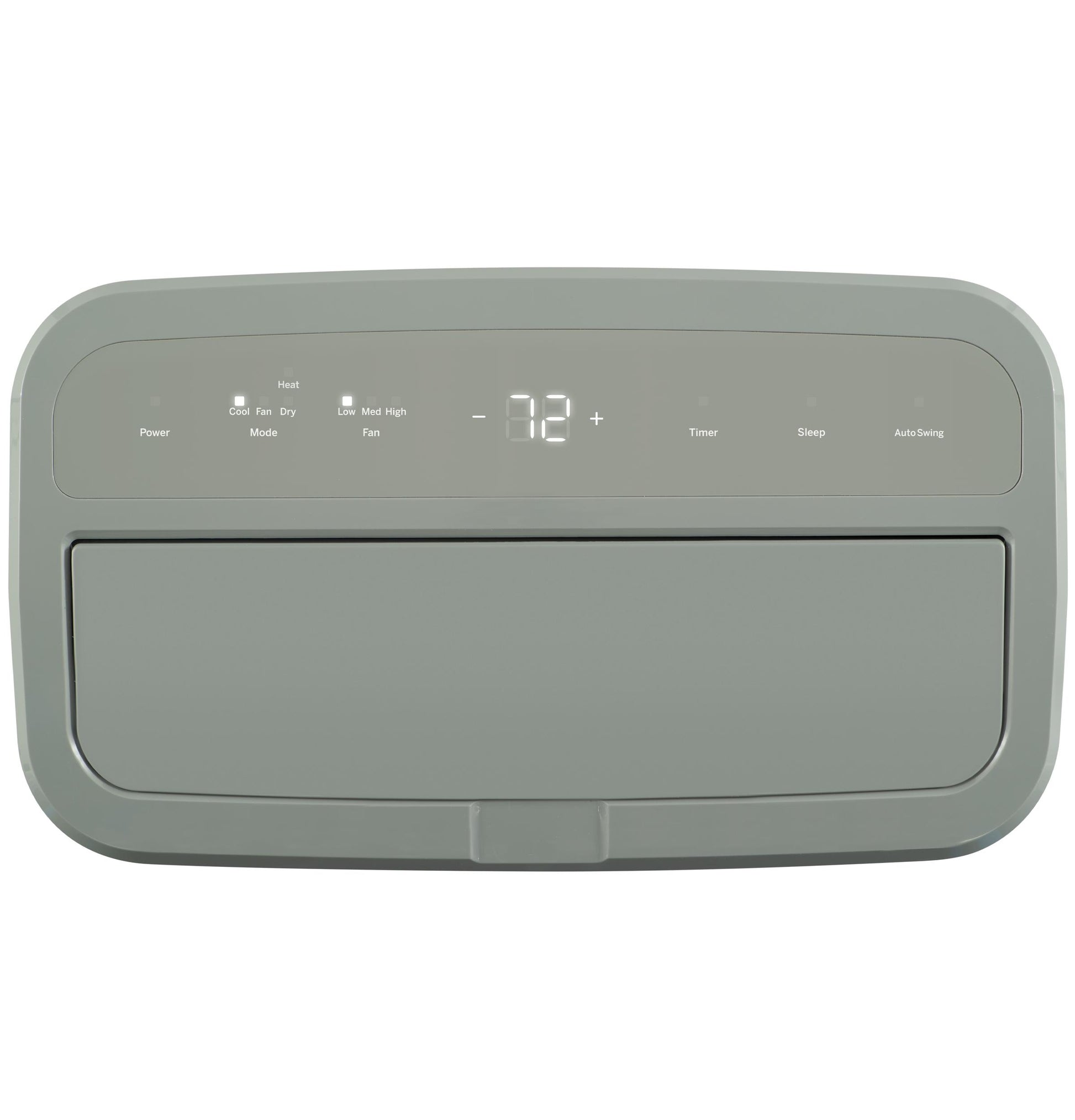 Ge Appliances APSD08JASG Ge® 8,500 Btu Heat/Cool Portable Air Conditioner With Dehumidifier And Remote, Grey