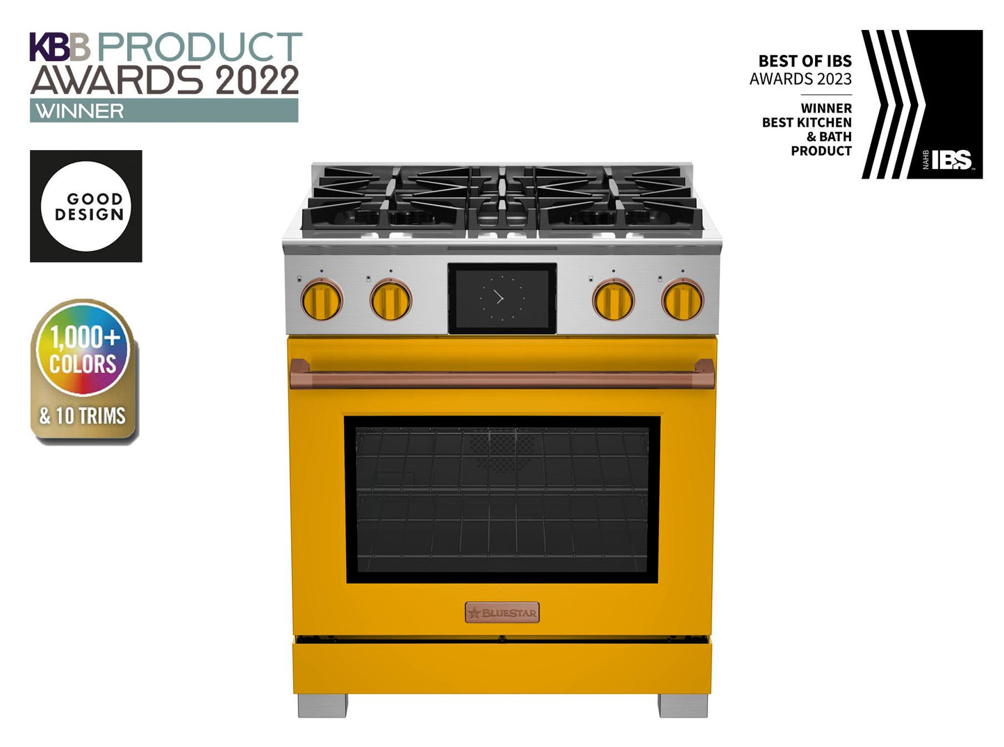 Bluestar BSDF304B 30" Dual Fuel Range