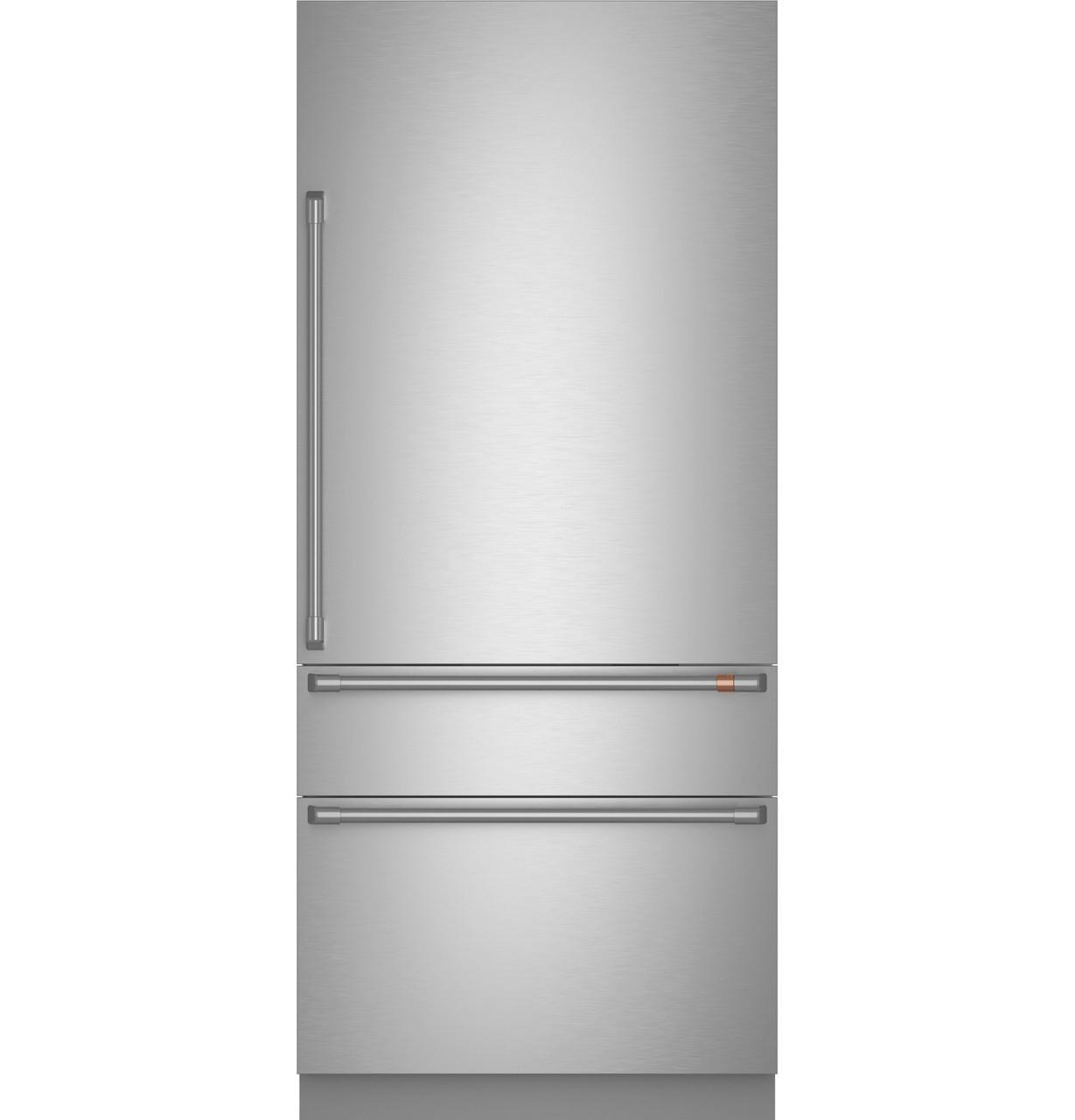 Cafe CIC36RP2VS1 Café™ 36" Integrated Bottom-Freezer Refrigerator