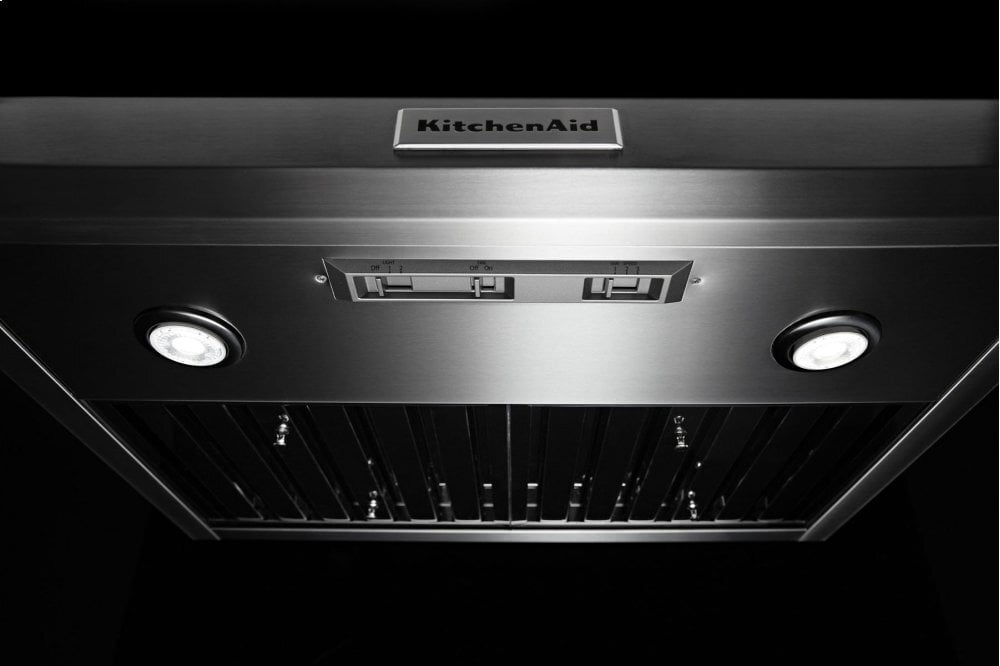Kitchenaid KVUC600JSS 30" 585 Cfm Motor Class Commercial-Style Under-Cabinet Range Hood System - Stainless Steel