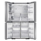 Samsung RF23A9771SR 23 Cu. Ft. Smart Counter Depth 4-Door Flex™ Refrigerator With Family Hub™ And Beverage Center In Stainless Steel