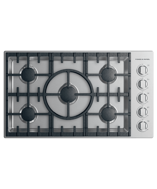 Fisher & Paykel CDV2365HLN Gas Cooktop, 36"