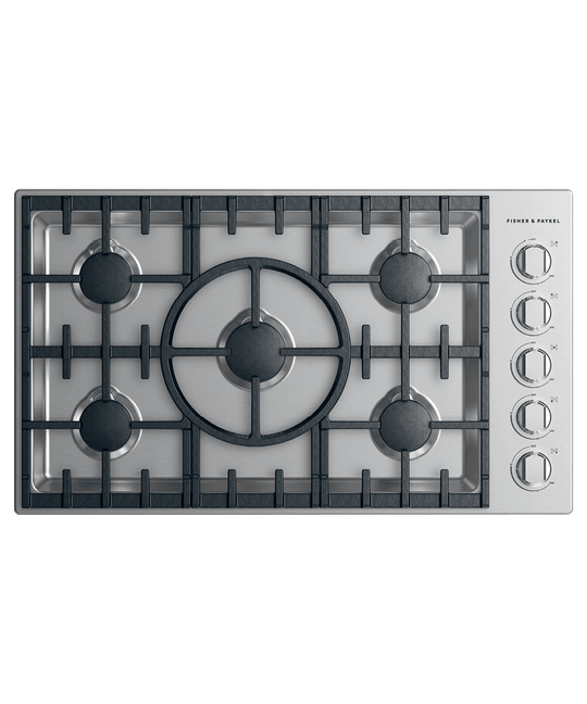 Fisher & Paykel CDV2365HNN Gas Cooktop, 36"