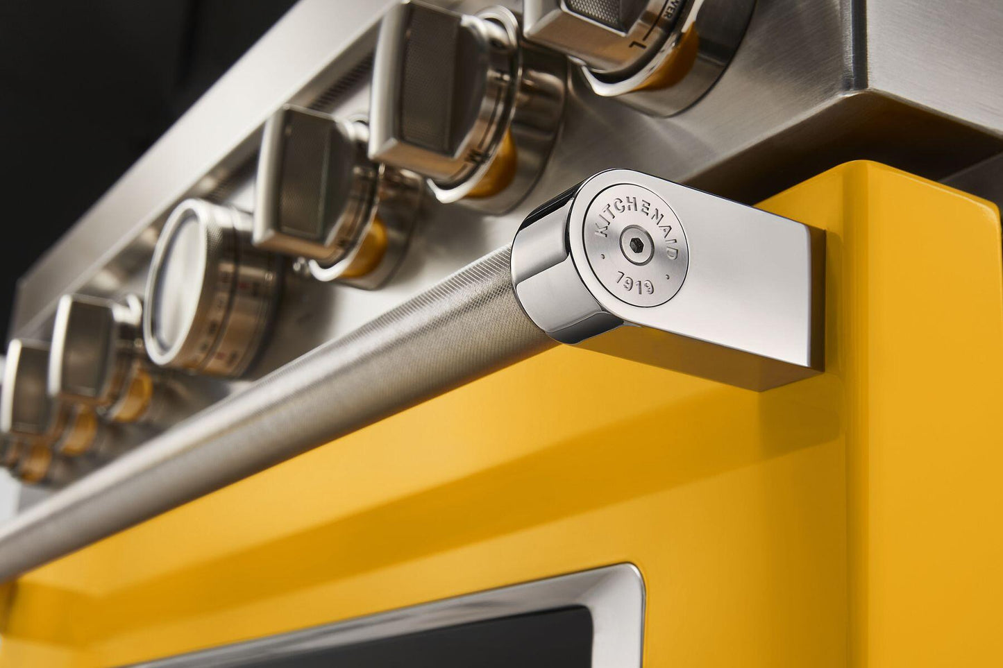 Kitchenaid KFGC506JYP Kitchenaid® 36'' Smart Commercial-Style Gas Range With 6 Burners - Yellow Pepper