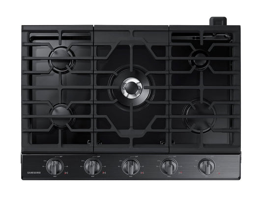 Samsung NA30N6555TG 30" Gas Cooktop In Black Stainless Steel