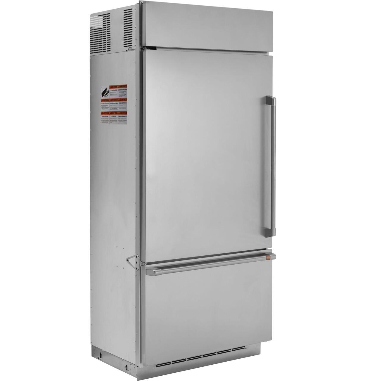 Cafe CDB36LP2PS1 Café™ 21.3 Cu. Ft. Built-In Bottom-Freezer Refrigerator