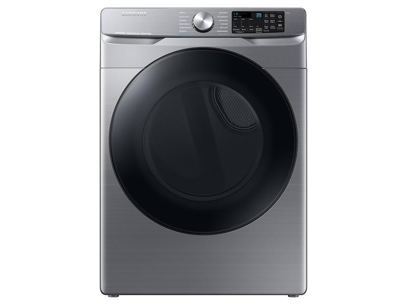 Samsung DVG45B6300P 7.5 Cu. Ft. Smart Gas Dryer With Steam Sanitize+ In Platinum