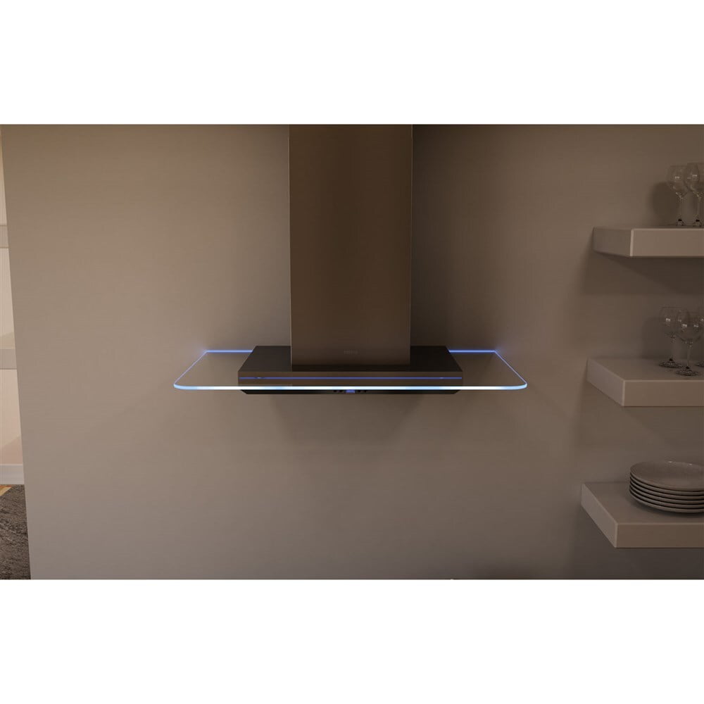 Zephyr ZVOE30AG 30" Verona Wall Hood W/715 Cfm Blower,5 Speed Levels,Act,Dcbl Spprssion