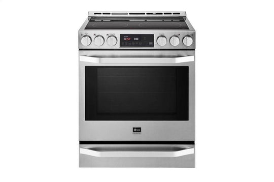 Lg LSSE3027ST Lg Studio 6.3 Cu. Ft. Electric Single Oven Slide-In-Range With Probake Convection®