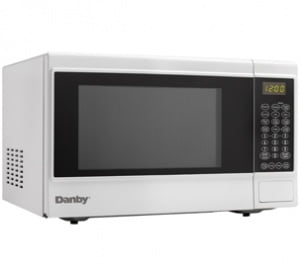 Danby DMW14SA1WDB Danby 1.4 Cu Ft. White Sensor Countertop Microwave