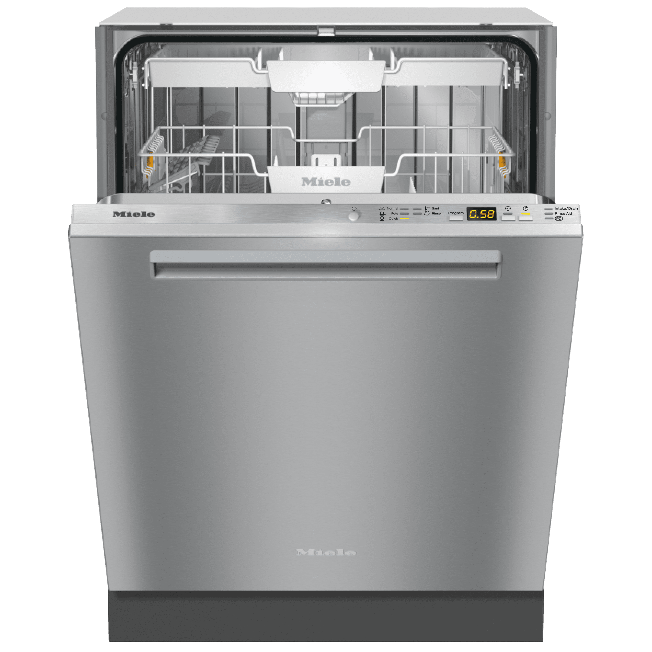 Miele G5056SCVISFP STAINLESS STEEL G 5056 Scvi Sfp - Fully Integrated Dishwashers In Tried-And-Tested Miele Quality At An Affordable Entry-Level Price.