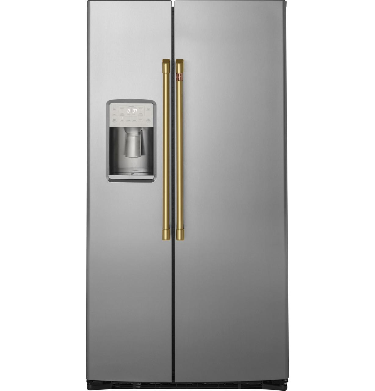 Cafe CXMS2H2PNCG Café&#8482; Refrigeration Handle Kit - Brushed Brass