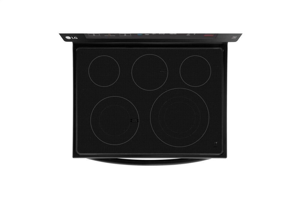Lg LRE3194BM 6.3 Cu. Ft. Electric Single Oven Range With True Convection And Easyclean®