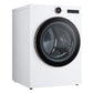 Lg DLGX6501W 7.4 Cu. Ft. Smart Front Load Energy Star Gas Dryer With Sensor Dry & Steam Technology