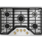 Cafe CXCG1K0PMCG Café™ 5 Gas Cooktop Knobs - Brushed Brass