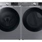 Samsung DVE45B6300P 7.5 Cu. Ft. Smart Electric Dryer With Steam Sanitize+ In Platinum