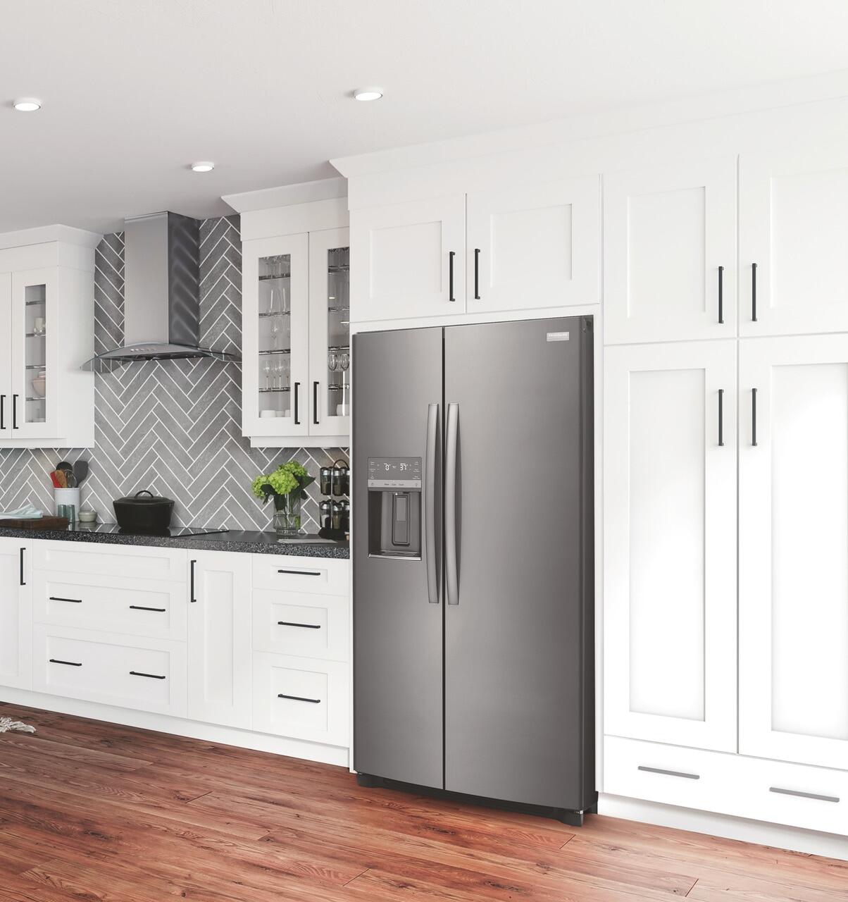 Frigidaire GRSC2352AD Frigidaire Gallery 22.3 Cu. Ft. 36'' Counter Depth Side By Side Refrigerator