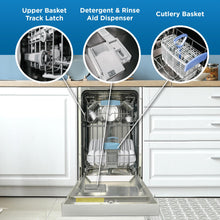 Danby DDW18D1EW Danby 18 Built-In Dishwasher With Front Controls (White)