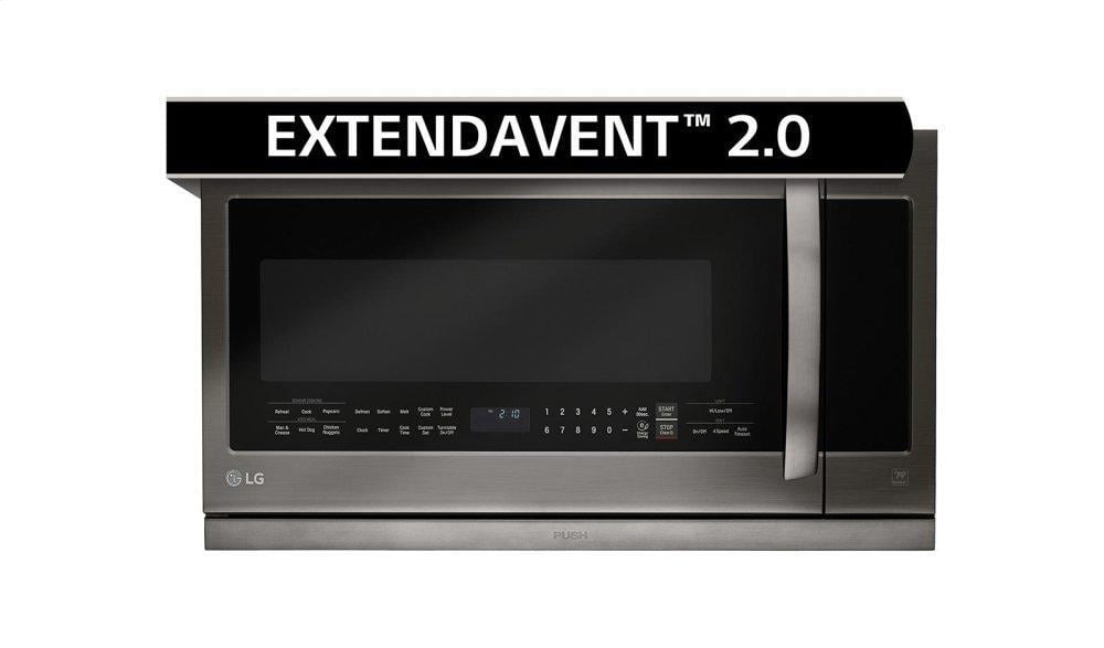 Lg LMHM2237BD Lg Black Stainless Steel Series 2.2 Cu.Ft. Over-The-Range Microwave Oven