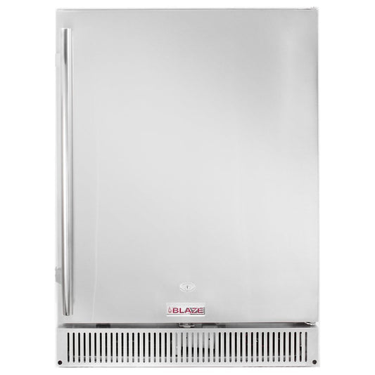 Blaze Grills BLZSSRF50DH Blaze Outdoor Rated Stainless 24" Refrigerator 5.2 Cu. Ft.