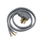 Ge Appliances WX9X2 Dryer Power Cord Accessory (3 Prong, 4 Ft.)