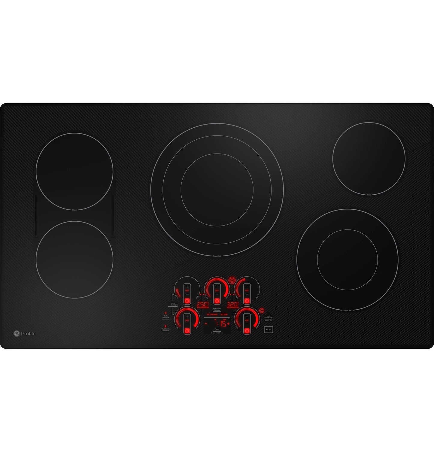 Ge Appliances PEP7036DTBB Ge Profile™ 36" Built-In Touch Control Electric Cooktop