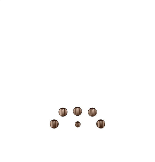Cafe CXCE1HKPMCU Café 5 Electric Cooktop Knobs - Brushed Copper