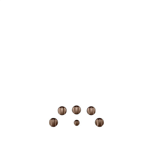 Cafe CXCE1HKPMCU Café 5 Electric Cooktop Knobs - Brushed Copper