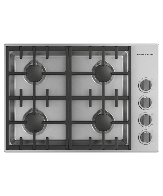 Fisher & Paykel CDV3304L Gas Cooktop, 30", Lpg