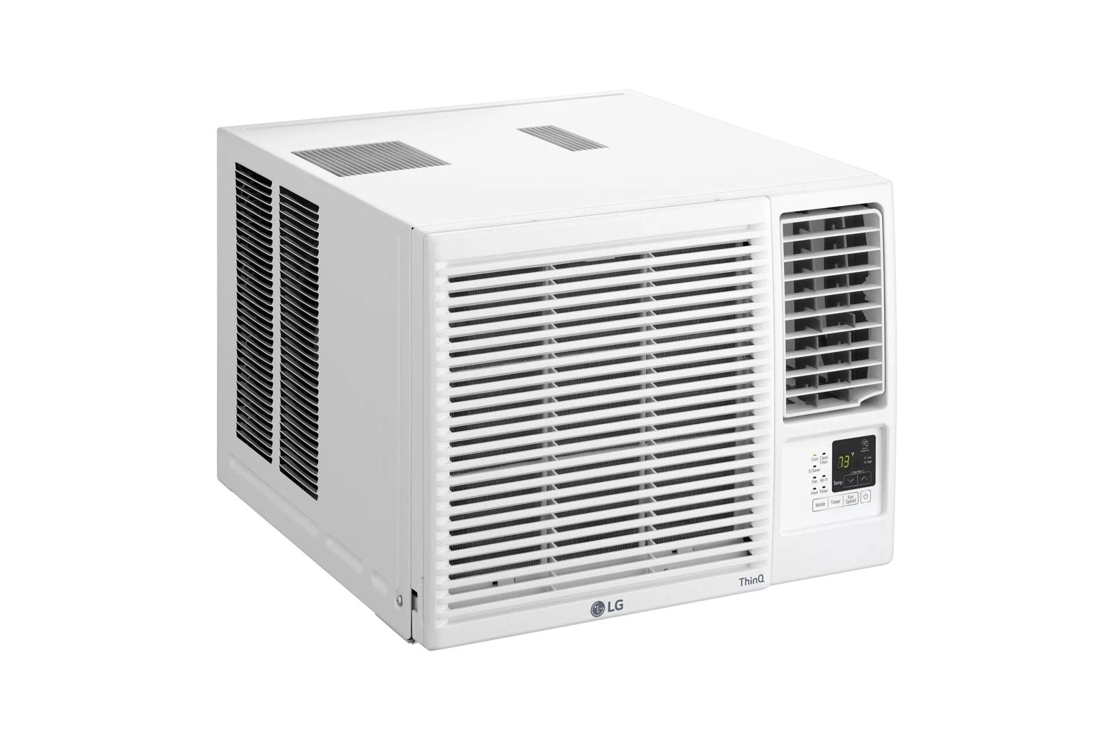 Lg LW8023HRSM 8,000 Btu Smart Wi-Fi Enabled Window Air Conditioner, Cooling & Heating