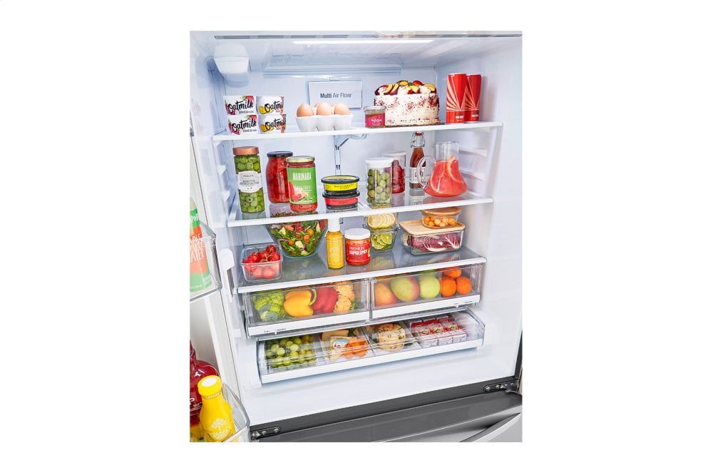 Lg LMWC23626S 23 Cu. Ft. French Door Counter-Depth Refrigerator