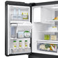 Samsung RF22R7351SG 22 Cu. Ft. Food Showcase Counter Depth 4-Door French Door Refrigerator In Black Stainless Steel