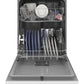 Hotpoint HDF310PGRWW Hotpoint® One Button Dishwasher With Plastic Interior