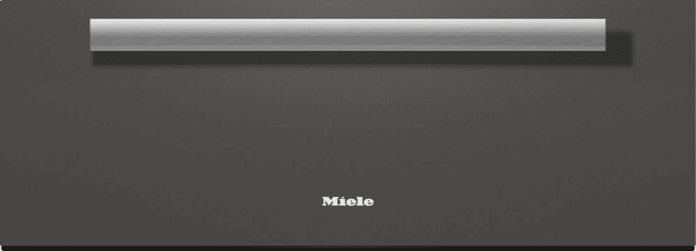 Miele ESW6880G 30 Inch Warming Drawer With 10 13/16 Inch Front Panel Height With The Low Temperature Cooking Function - Much More Than A Warming Drawer.