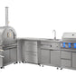 Thor Kitchen MK07SS304 Outdoor Kitchen Pizza Oven And Cabinet In Stainless Steel