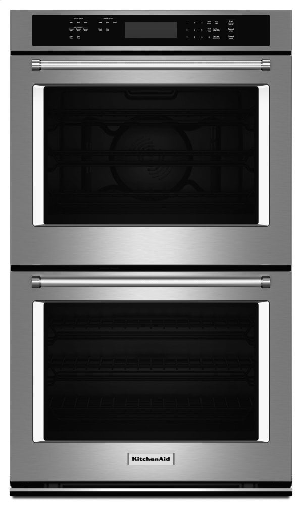Kitchenaid KODE307ESS 27" Double Wall Oven With Even-Heat&#8482; True Convection (Upper Oven) - Stainless Steel
